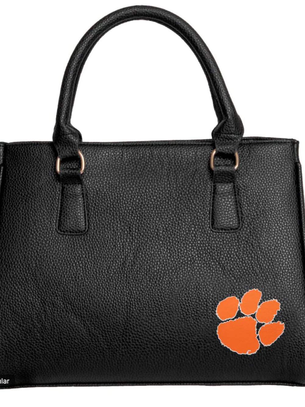 Clemson Tigers Manhattan Purse Faux Leather NWT